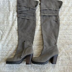 Apepazza New Orleans suede over the knee boots size 7.5